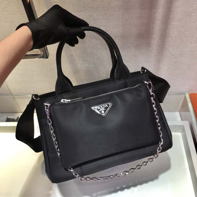 PRADA NYLON TOTE BAGS