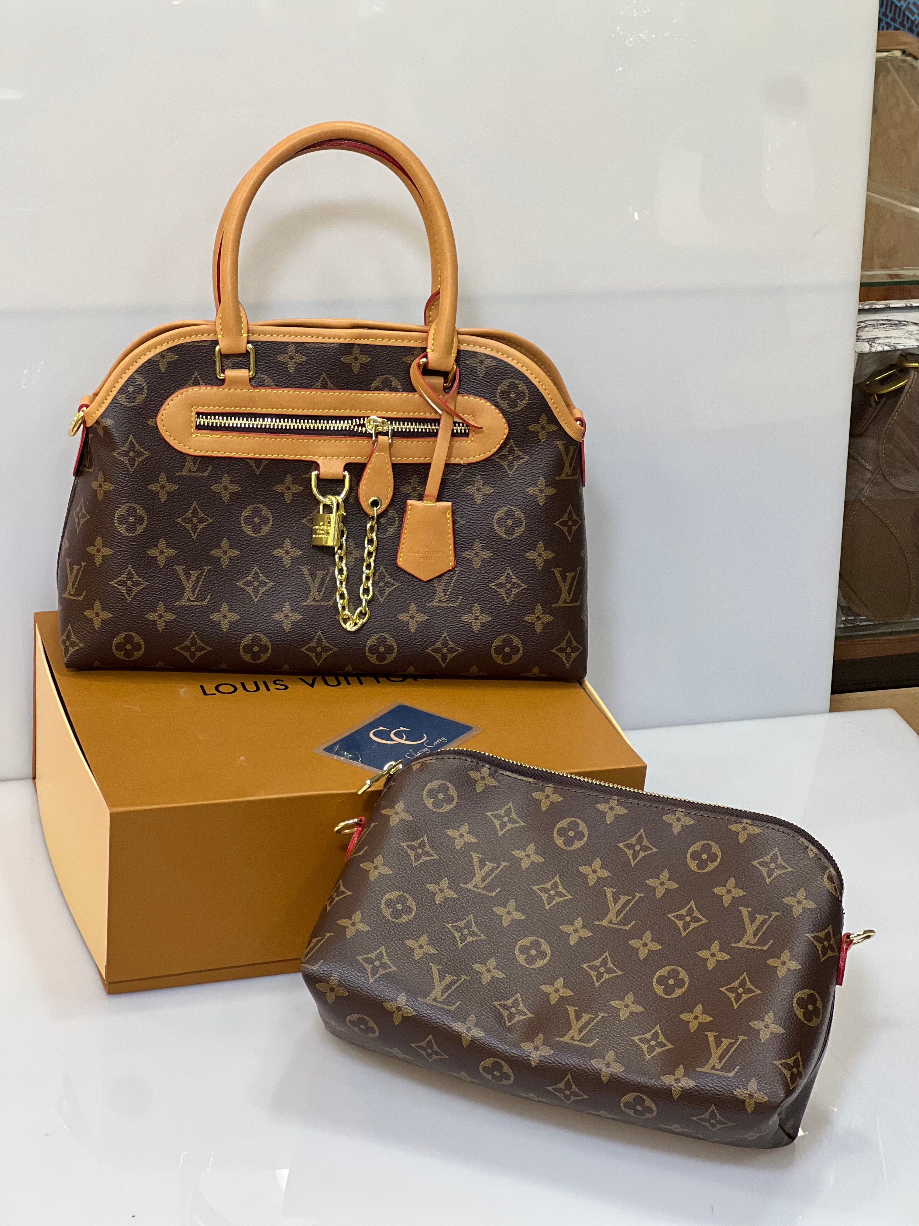 LOUIS VUITTON EVER MORE MM 2 pcs BAG