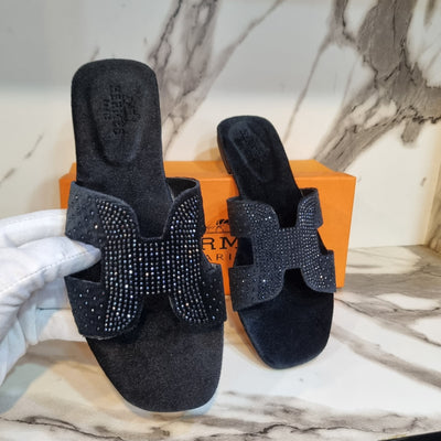 Hermes stone flat