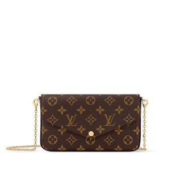 LOUIS VUITTON FELICIE STRAP MONOGRAM BAG
