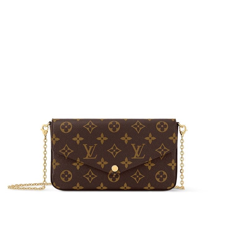 LOUIS VUITTON FELICIE STRAP MONOGRAM BAG