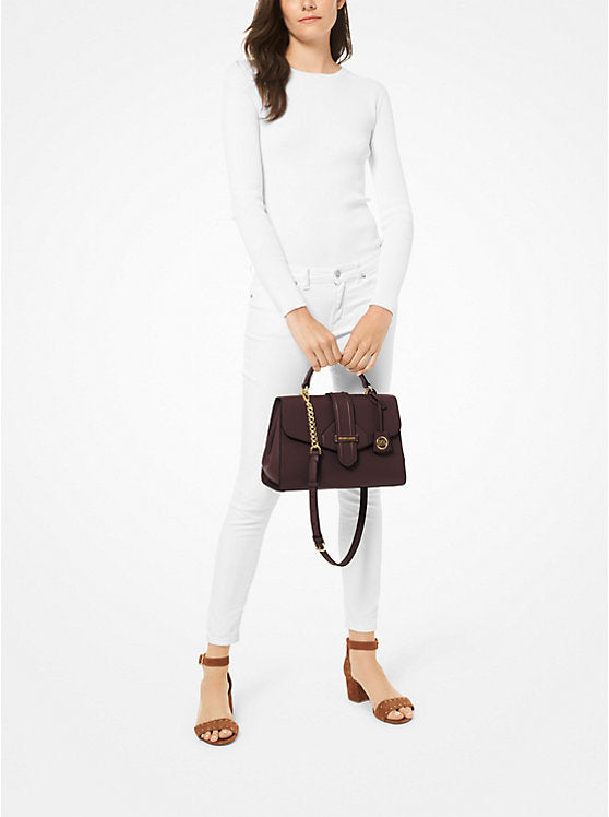 MICHAEL KORS 
BLEACHER MEDIUM CROSSGRAIN