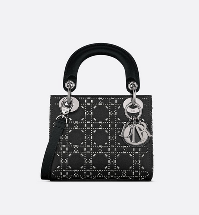DIOR MINI STONE LADY DIOR BAG