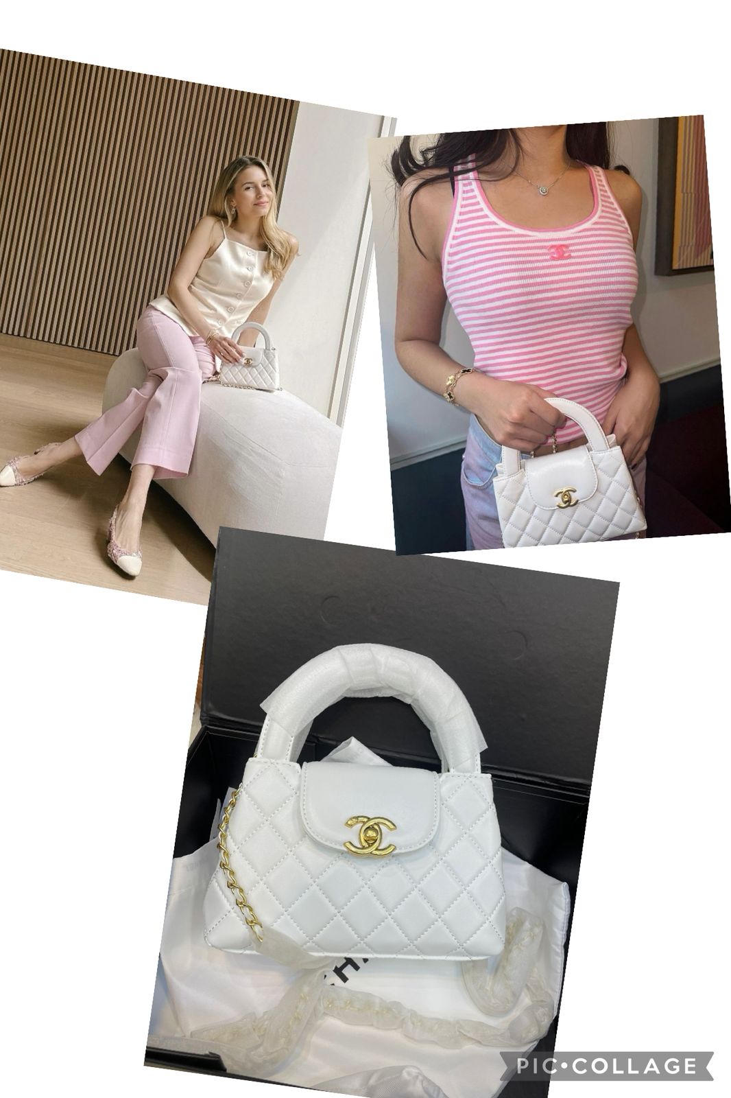 CHANEL SHINY AGE CALFSKIN QUILTED KELLY BAG