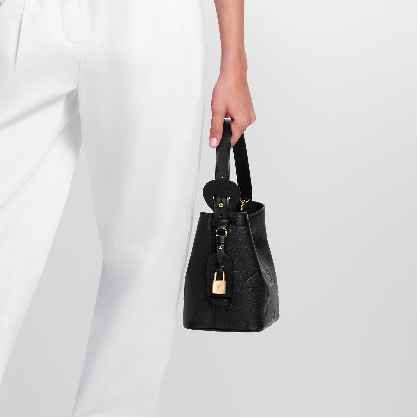 LOUIS VUITTON ALL IN BB BUCKET BAG