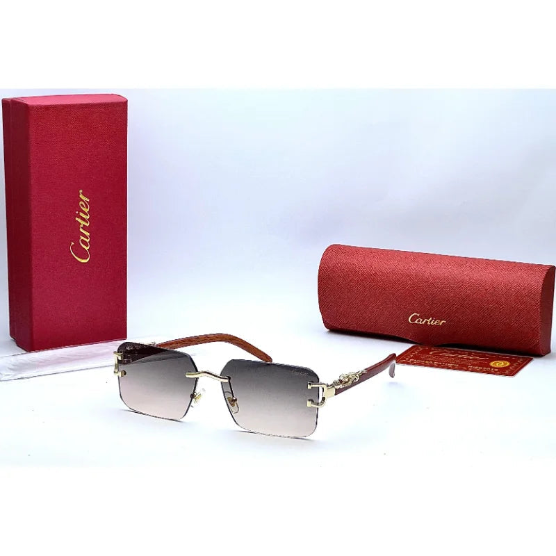 CARTIER RIMLESS SUNGLASSES