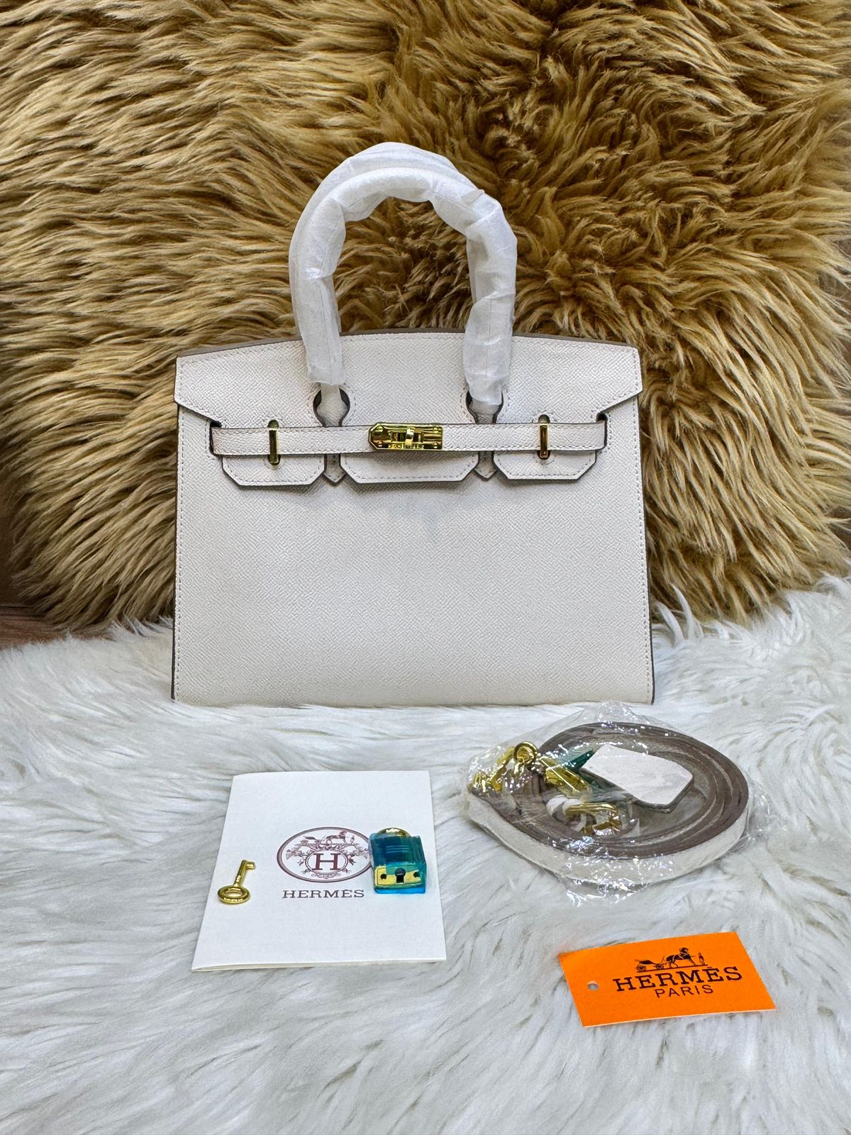 HERMES BLEU NUIT TOGO BIRKIN 25 GOLD HARDWAR