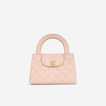 CHANEL SHINY AGE CALFSKIN QUILTED KELLY BAG