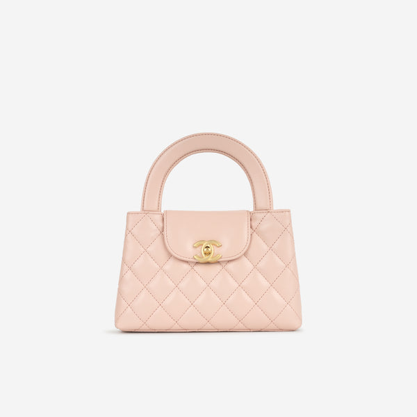 CHANEL SHINY AGE CALFSKIN QUILTED KELLY BAG