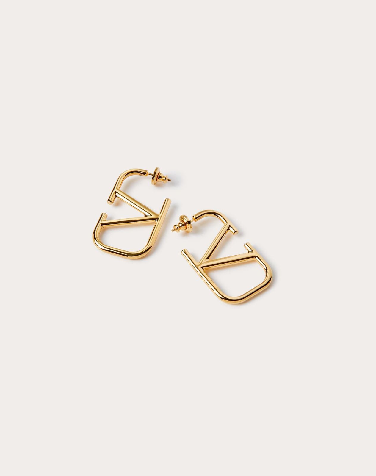 Valentino Garavani VLogo Signature Metal Earrings.