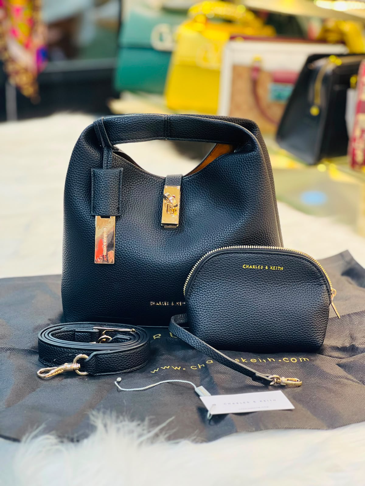 CHARLES & KEITH 2pcs BAG