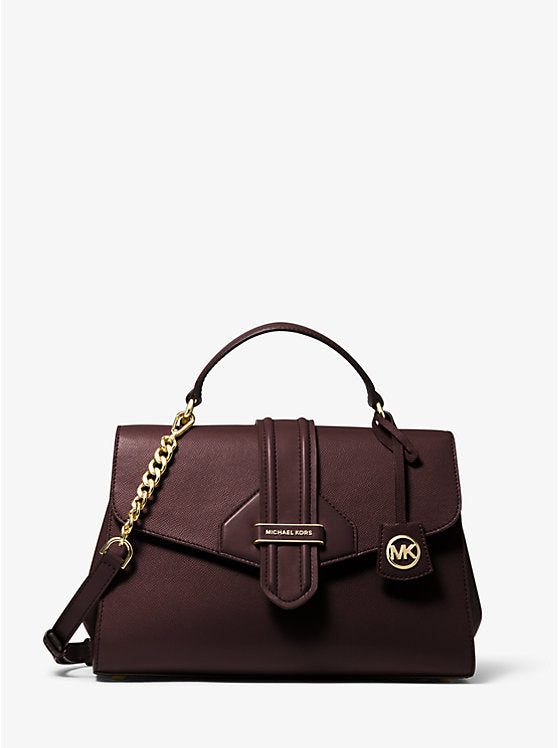 MICHAEL KORS 
BLEACHER MEDIUM CROSSGRAIN