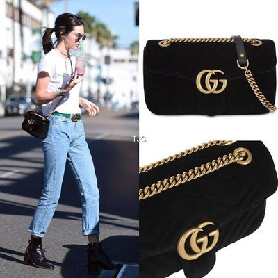 GUCCI MARMONT VELVET BAG
