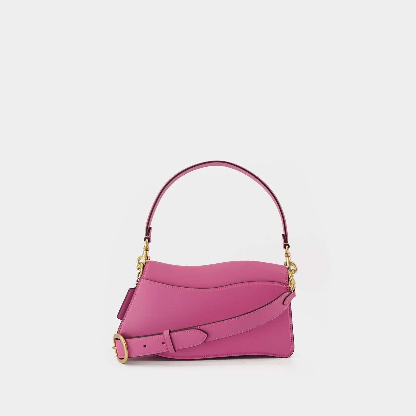 COACH TWISTED PINK TABBY SHOULDER BAG