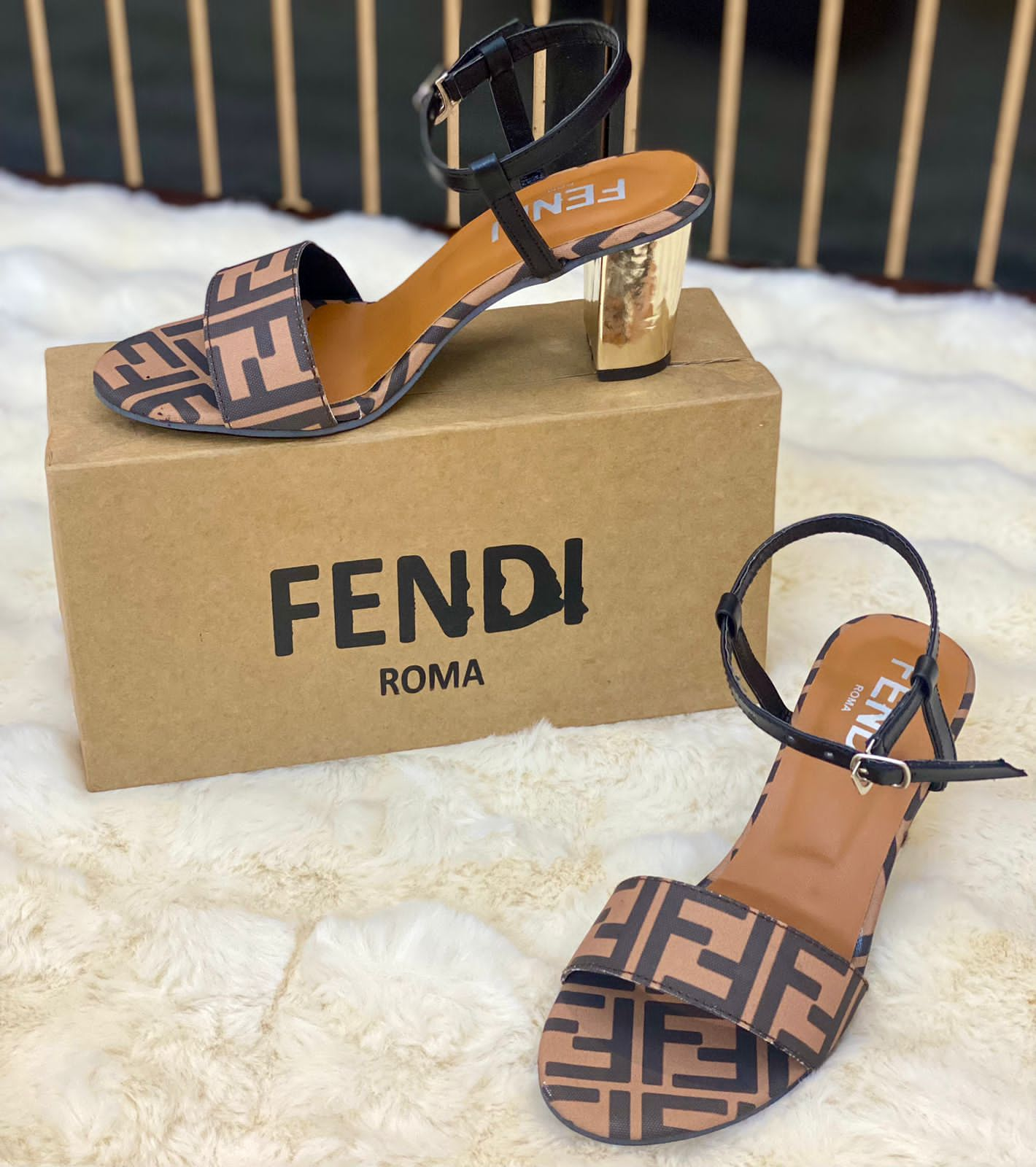 FENDI ROMA HEELS