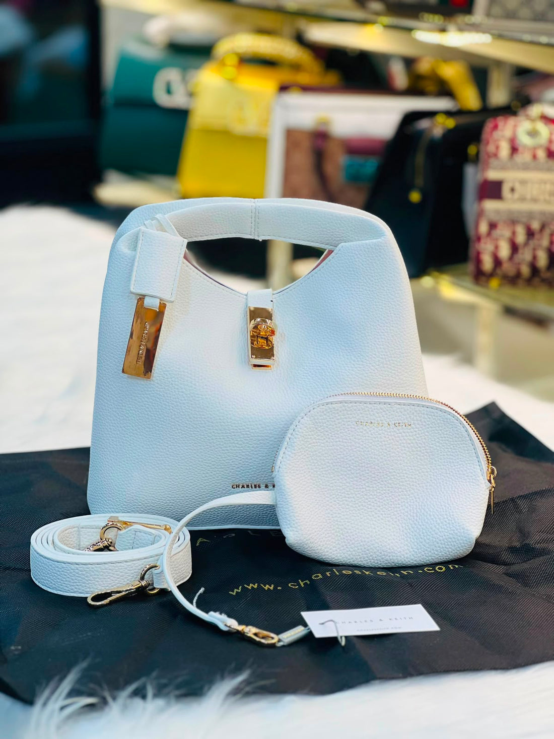 CHARLES & KEITH 2pcs BAG