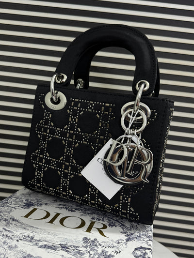 DIOR MINI STONE LADY DIOR BAG
