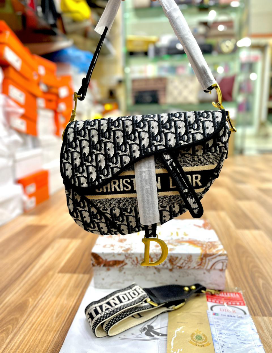 DIOR SADDLE BAG