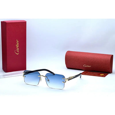 CARTIER RIMLESS SUNGLASSES