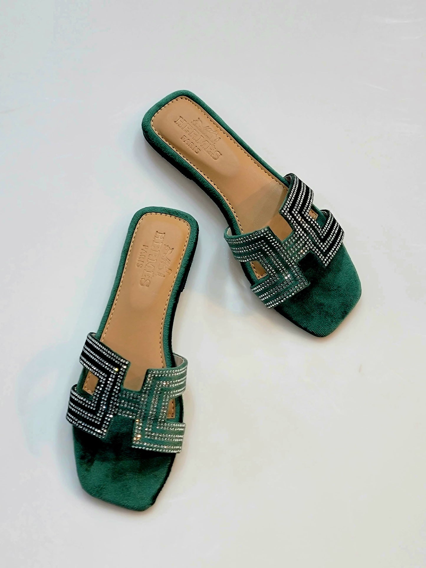 *HERMES FANCY ORAN SLIPPER*