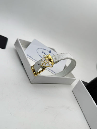 PRADA SAFFIANO LEATHER BRACELET