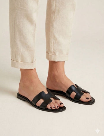HERMES SOFTY FLATS