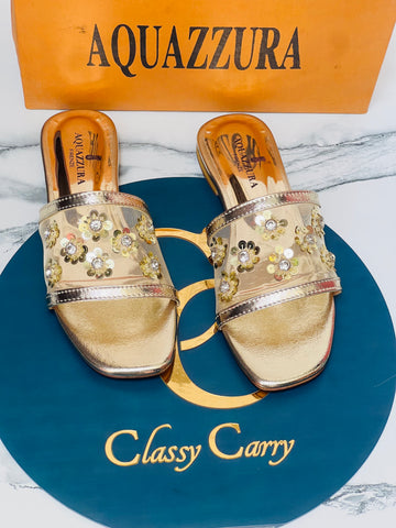 AQUAZZURA SLIPPERS