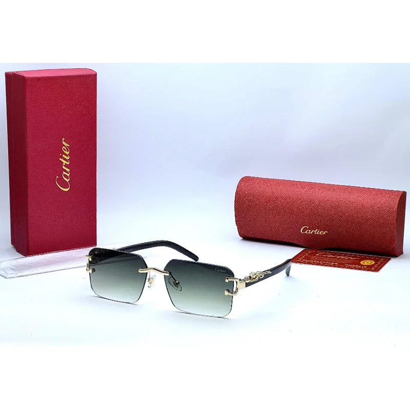 CARTIER RIMLESS SUNGLASSES