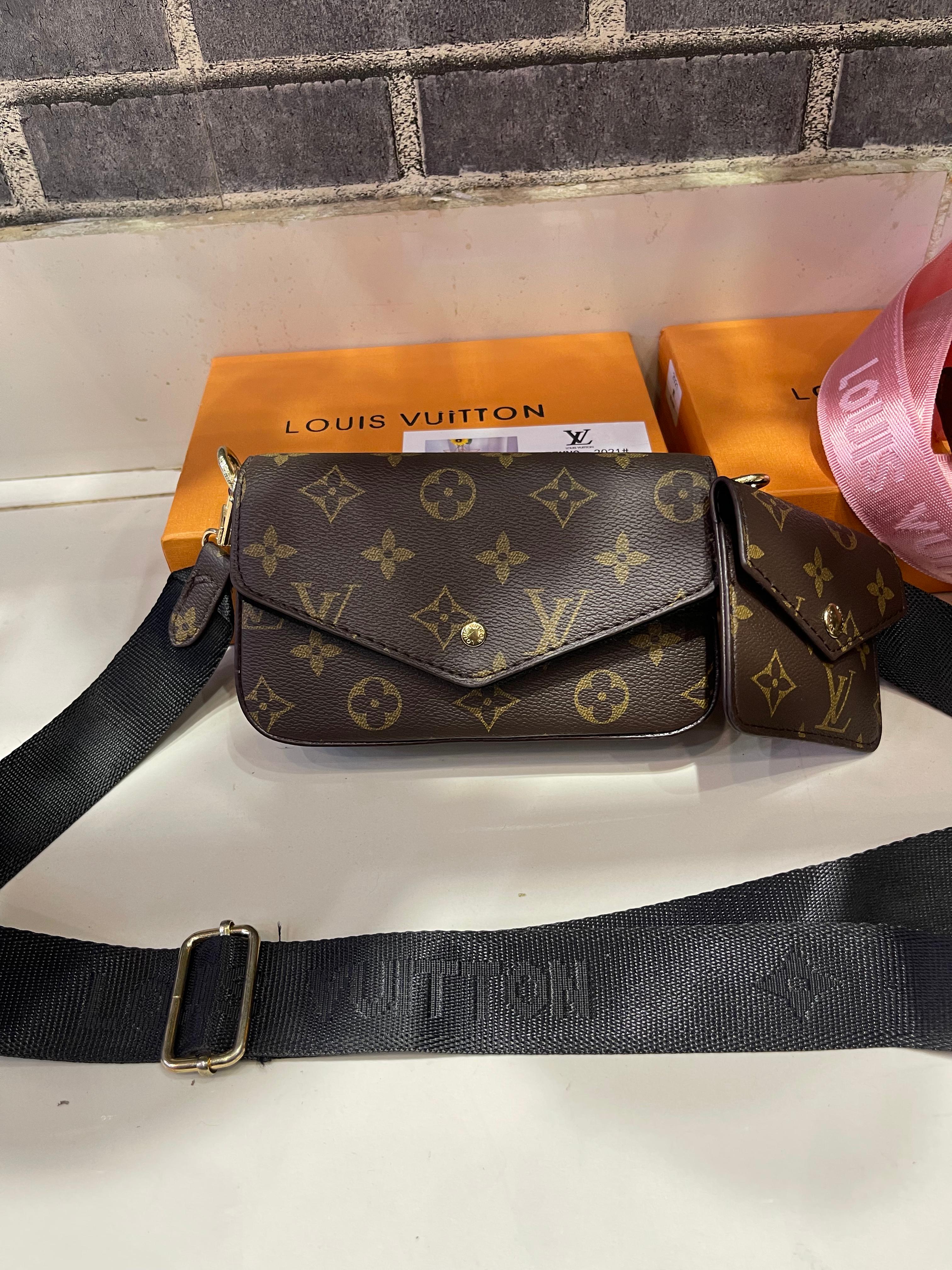 LOUIS VUITTON FELICIE STRAP MONOGRAM BAG