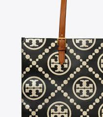 TORRY BURCH T MONOGRAM TOTE BAG