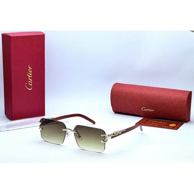 CARTIER RIMLESS SUNGLASSES