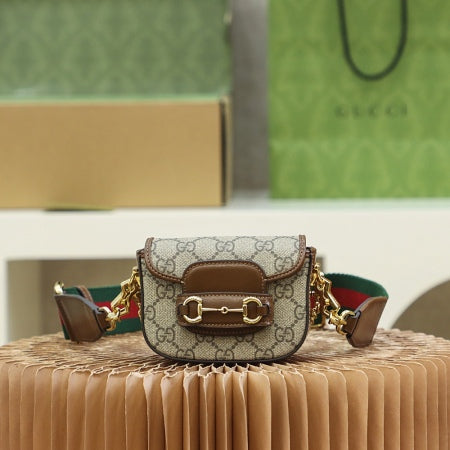 Gucci HoRSEBIT 1955 STRAP WALLET