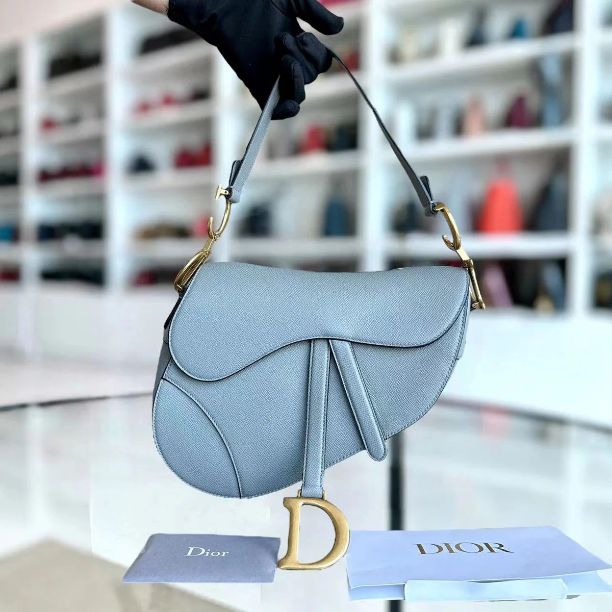 DIOR SADDLE BAG WITH STRAP