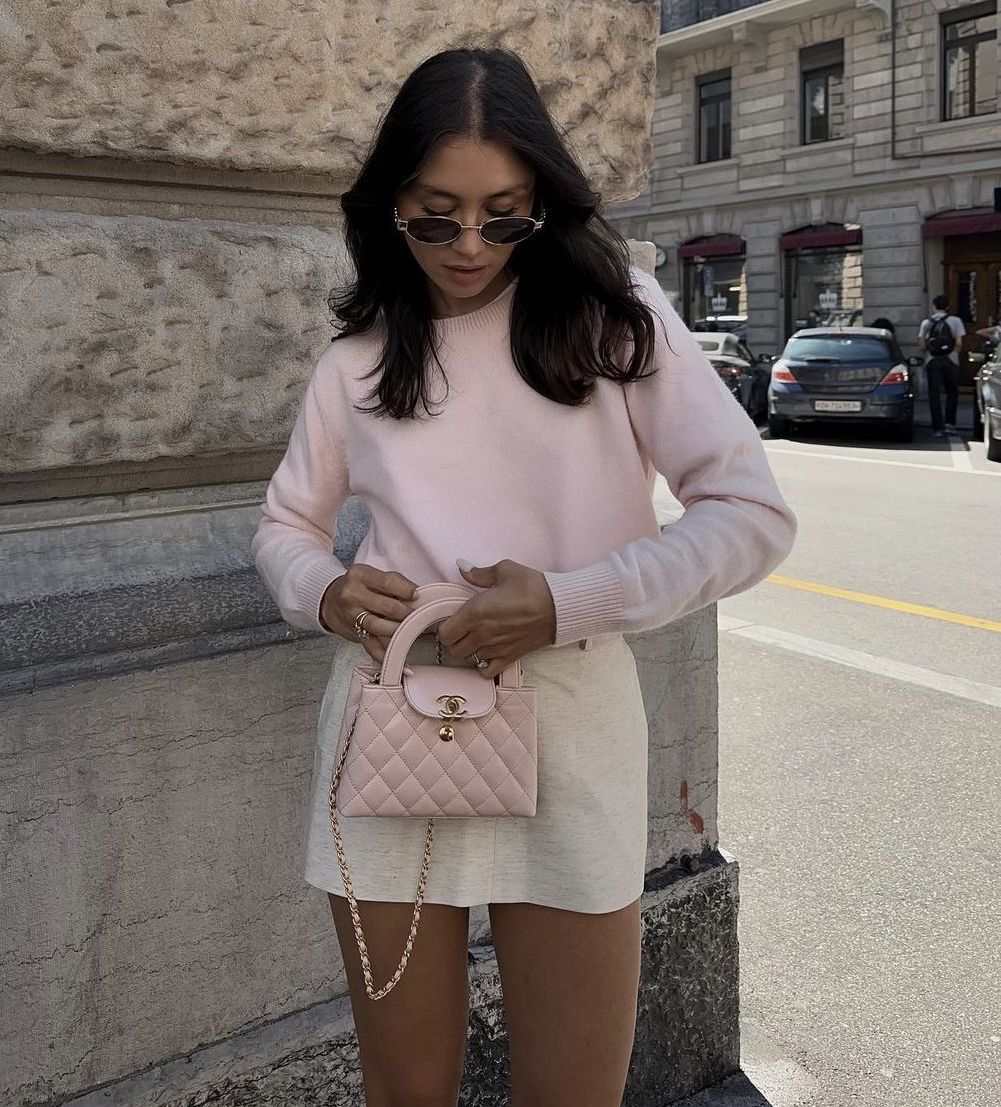 CHANEL SHINY AGE CALFSKIN QUILTED KELLY BAG