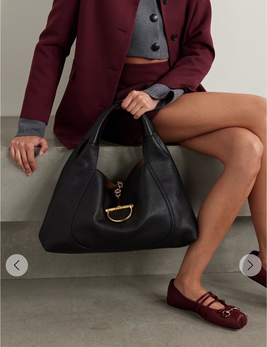 GUCCI
SOFTBIT MAXI SHULDER BAG