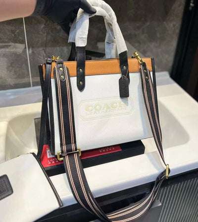 COACH ToTE  MONOGRAM CONTRAST EMBOSSED TOTE