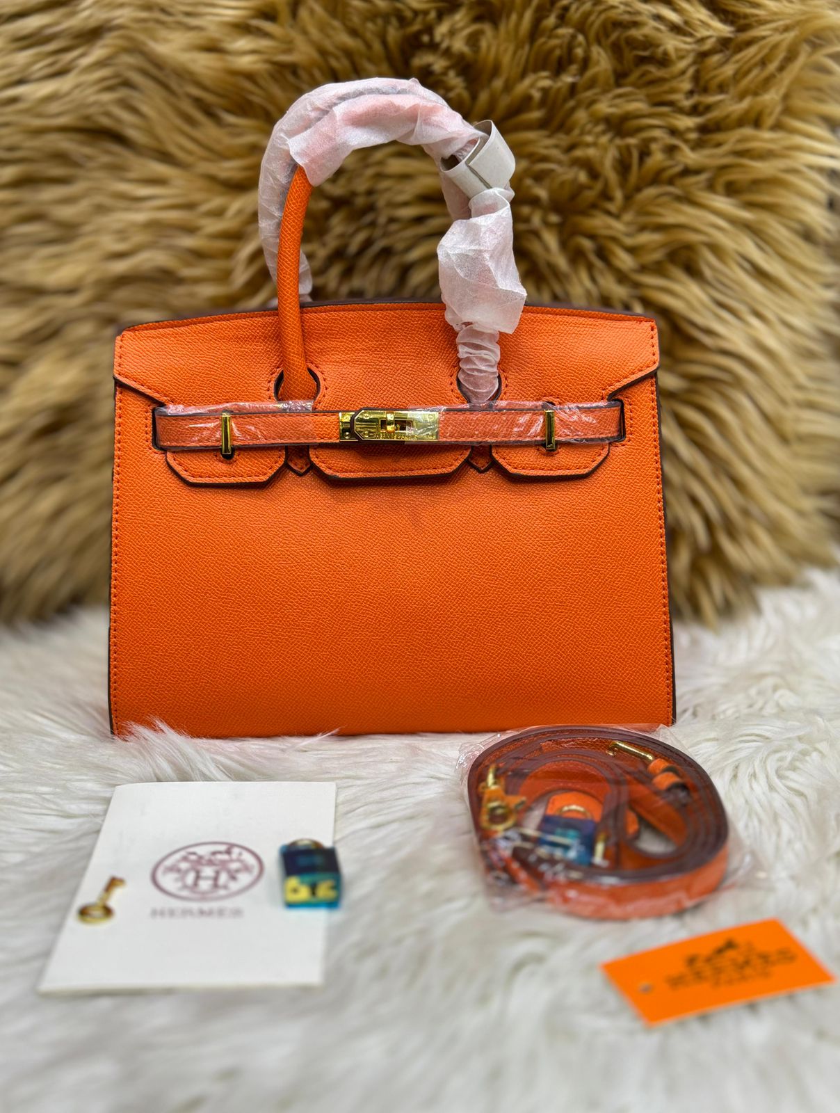 HERMES BLEU NUIT TOGO BIRKIN 25 GOLD HARDWAR