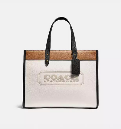 COACH ToTE  MONOGRAM CONTRAST EMBOSSED TOTE