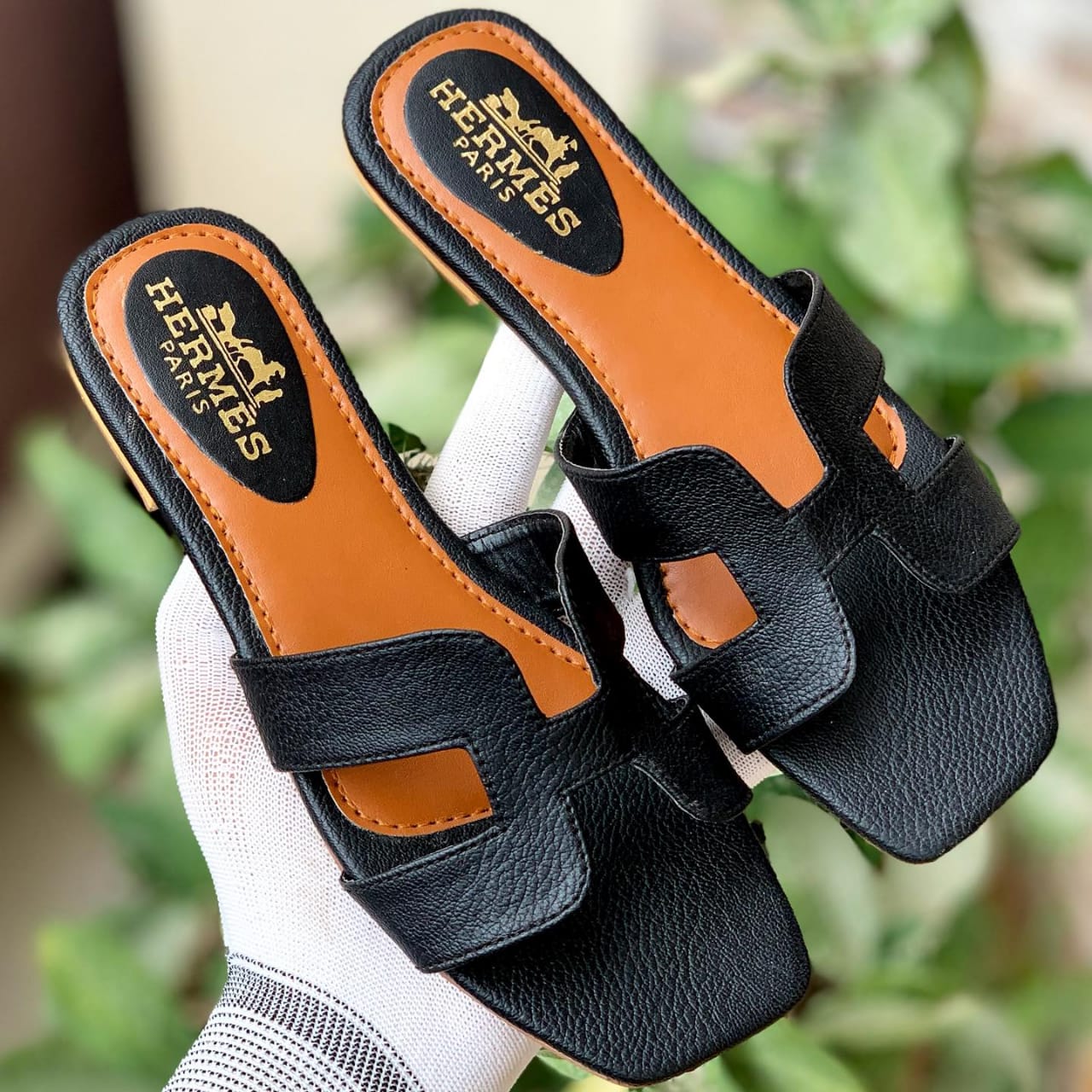 Hermes slippers