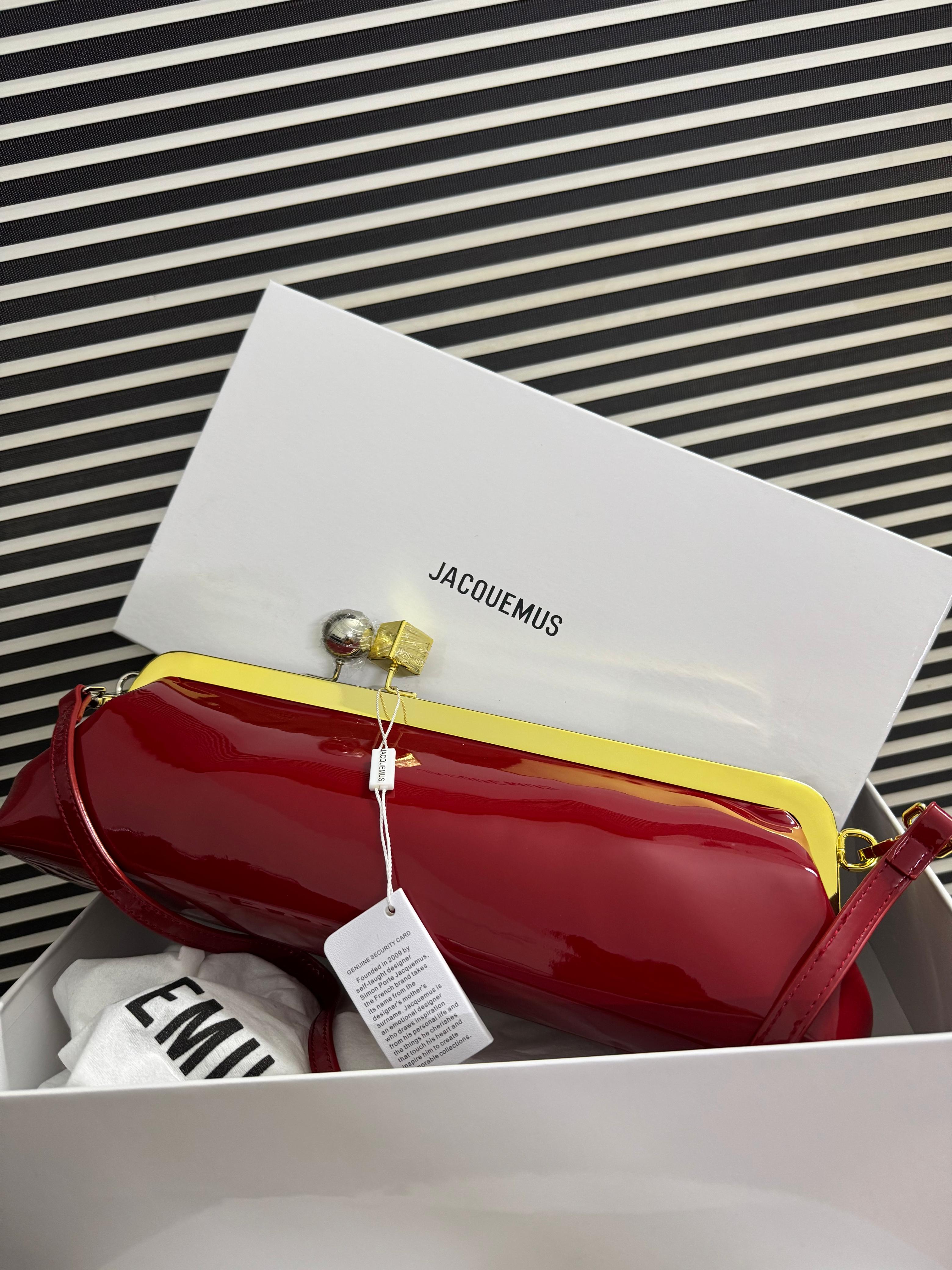 JACQUEMUS THE SALON CLUTCH LA CROISIERE