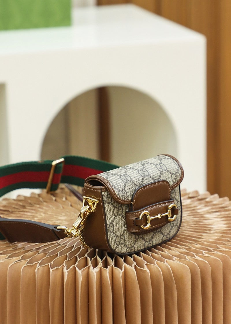 Gucci HoRSEBIT 1955 STRAP WALLET