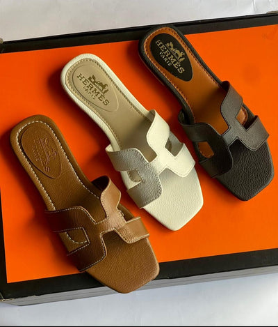 Hermes slippers