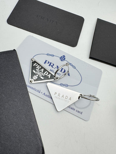 PRADA Prada Symbole pendant right earring