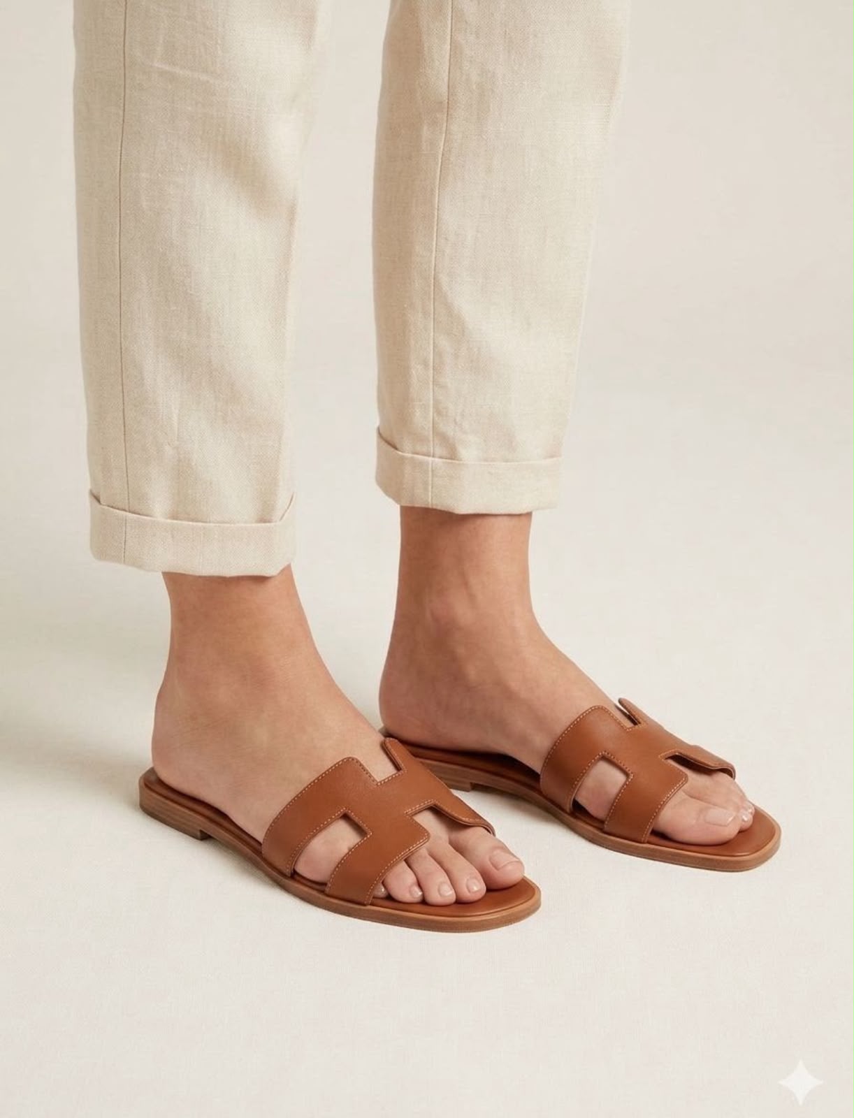 HERMES SOFTY FLATS