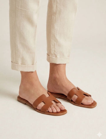 HERMES SOFTY FLATS
