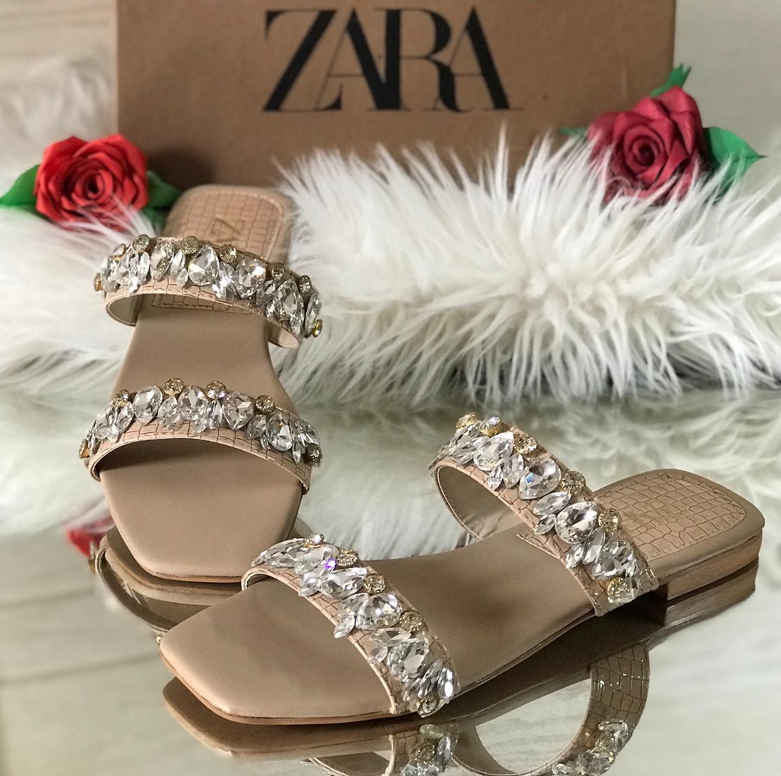 ZARA STONE FLAT