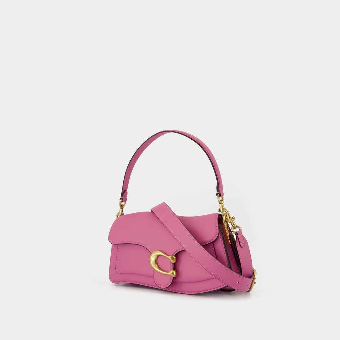 COACH TWISTED PINK TABBY SHOULDER BAG