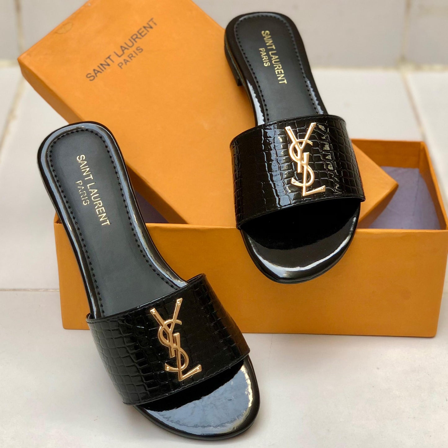 YSL SLIPPERS