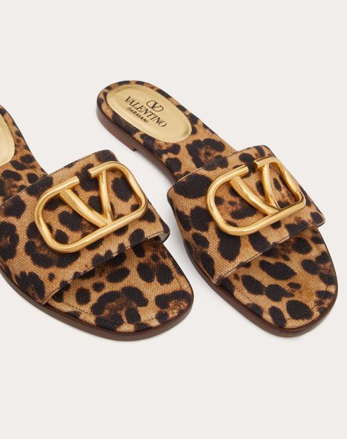 VALENTINO LEOPARD FLATS