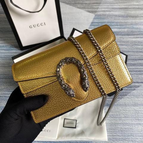 GUCCI DIONYSUS LEATHER BAGS